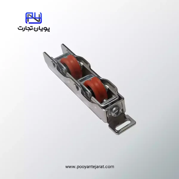 بلبرینگ دو چرخ ترمال شیار‌دار DM مخصوص پروفیل TS77 با بدنه استیل ضدزنگ و چرخ پلی‌آمیدی