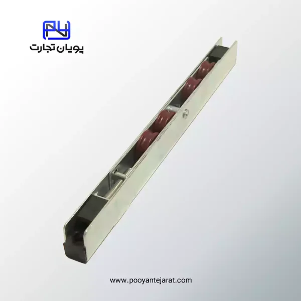 بلبرینگ چهارچرخ پلی‌آمید YAER استیل U شکل مناسب درب کشویی سنگین