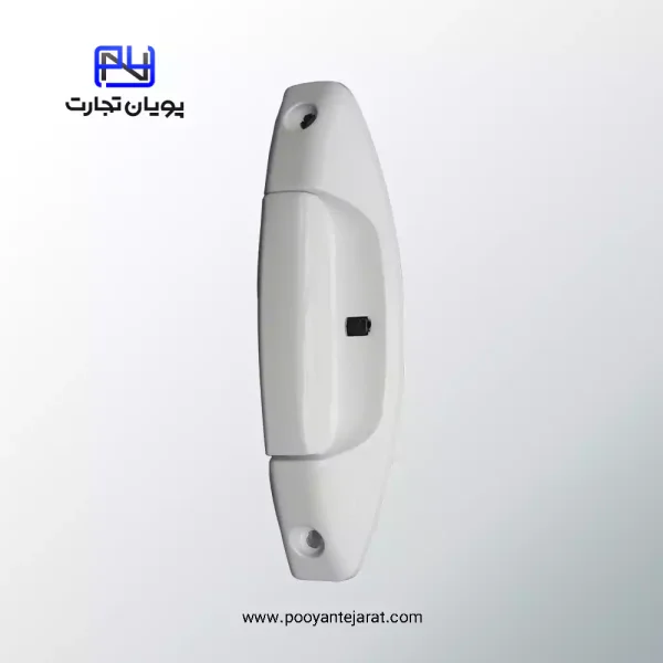 دستگیره تخم‌مرغی DLC سفید براق مخصوص پنجره آلومینیومی