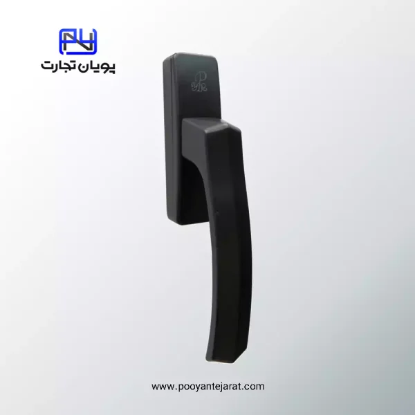دستگیره تک زبانه کشویی مشکی 058 YAER