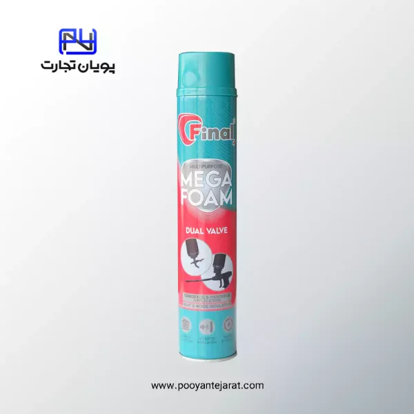 اسپری تفنگی فوم پلی‌یورتان Final 850 گرم