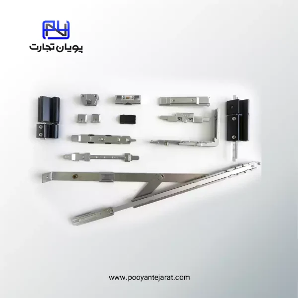 ست دو حالته بازو بلند بدون دستگیره مشکی YAER
