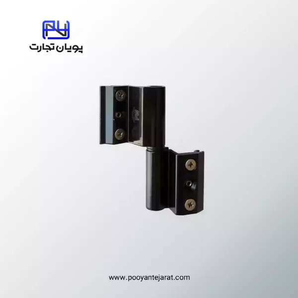 لولای دو تکه قابل رگلاژ مشکی PW