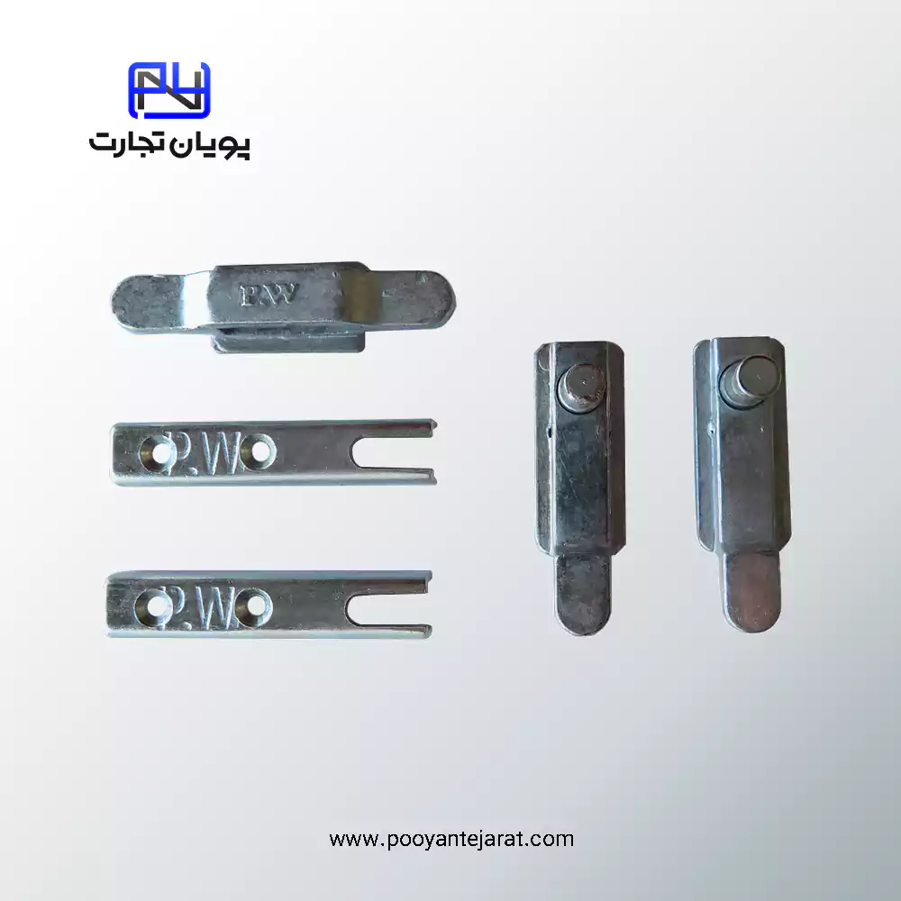 کیپر کشویی فلزی PW برای درب آلومینیومی