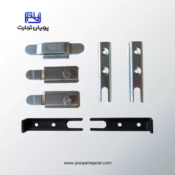 کیپر کشویی فلزی YAER مخصوص درب آلومینیومی