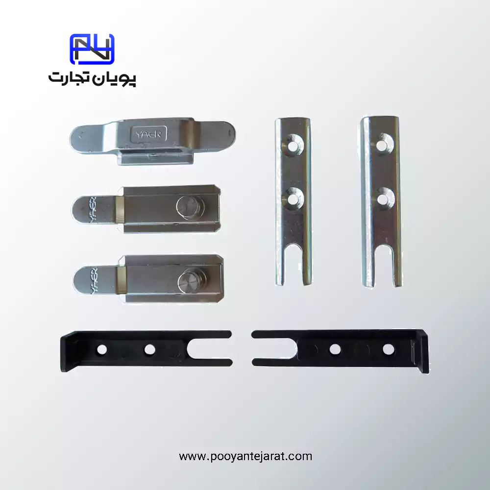 کیپر کشویی فلزی YAER مخصوص درب آلومینیومی