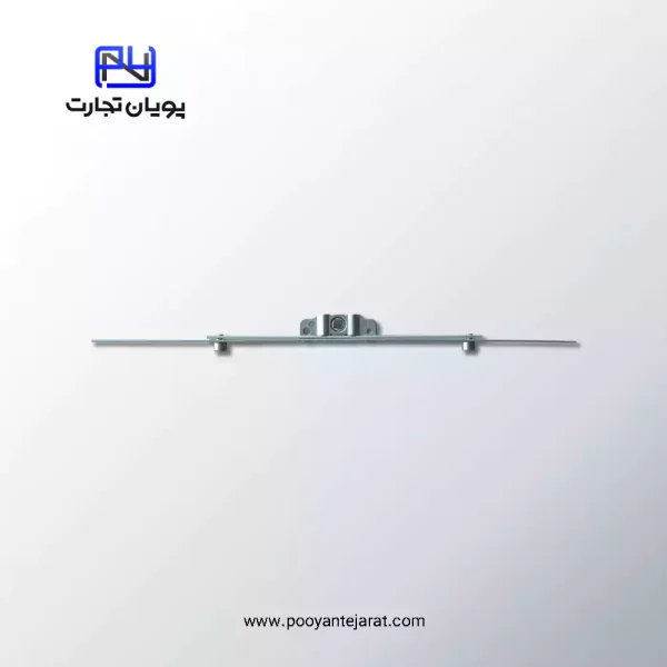اسپانیولت تک حالته ۴۰ سانتی‌متر ACCADO از جنس فولاد گالوانیزه ضدزنگ – یراق پنجره دوجداره کوچک‌تر