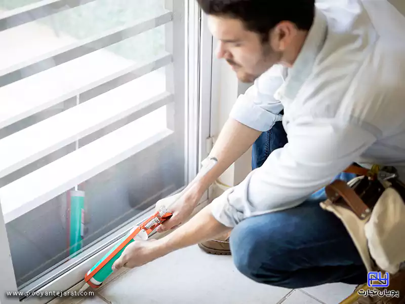 روغن کاری پنجره