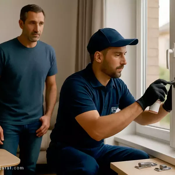 سرویس دوره‌ای پنجره