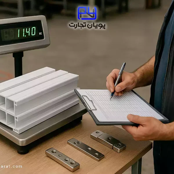 وزن گیری پروفیل آلومینیوم