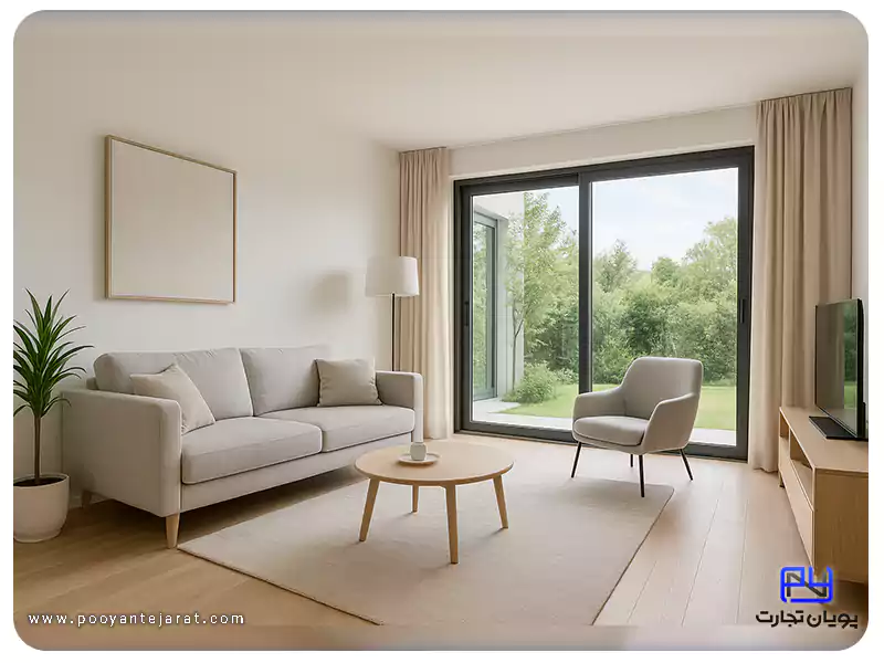 درب کشویی upvc