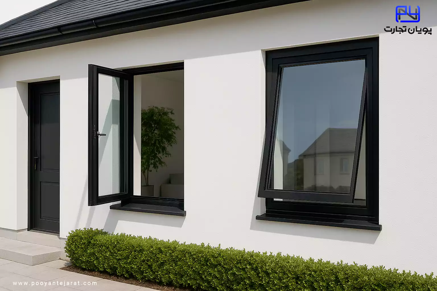 یراق دوحالته پنجره دوجداره