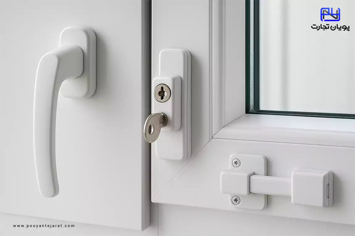 قفل پنجره دوجداره
