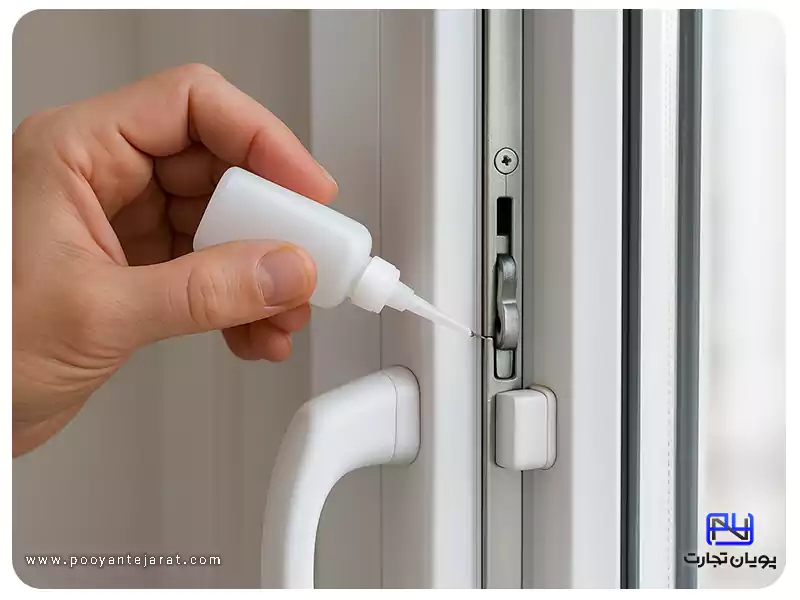 روغن کاری پنجره دوجداره