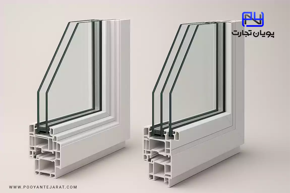 پنجره سه جداره