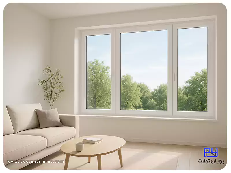 درب و پنجره سه جداره upvc