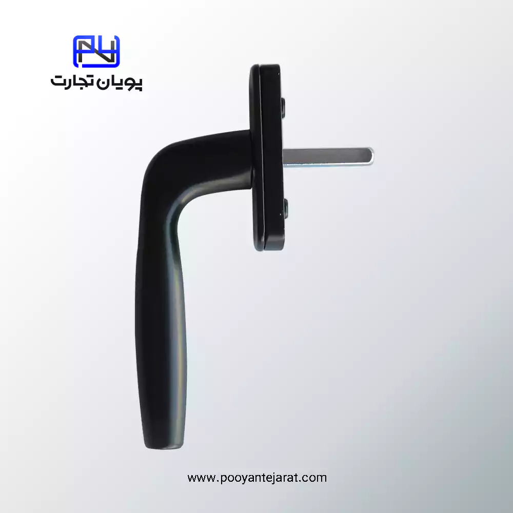 دستگیره پنجره سکوئستیک مشکی YAER - Image 2