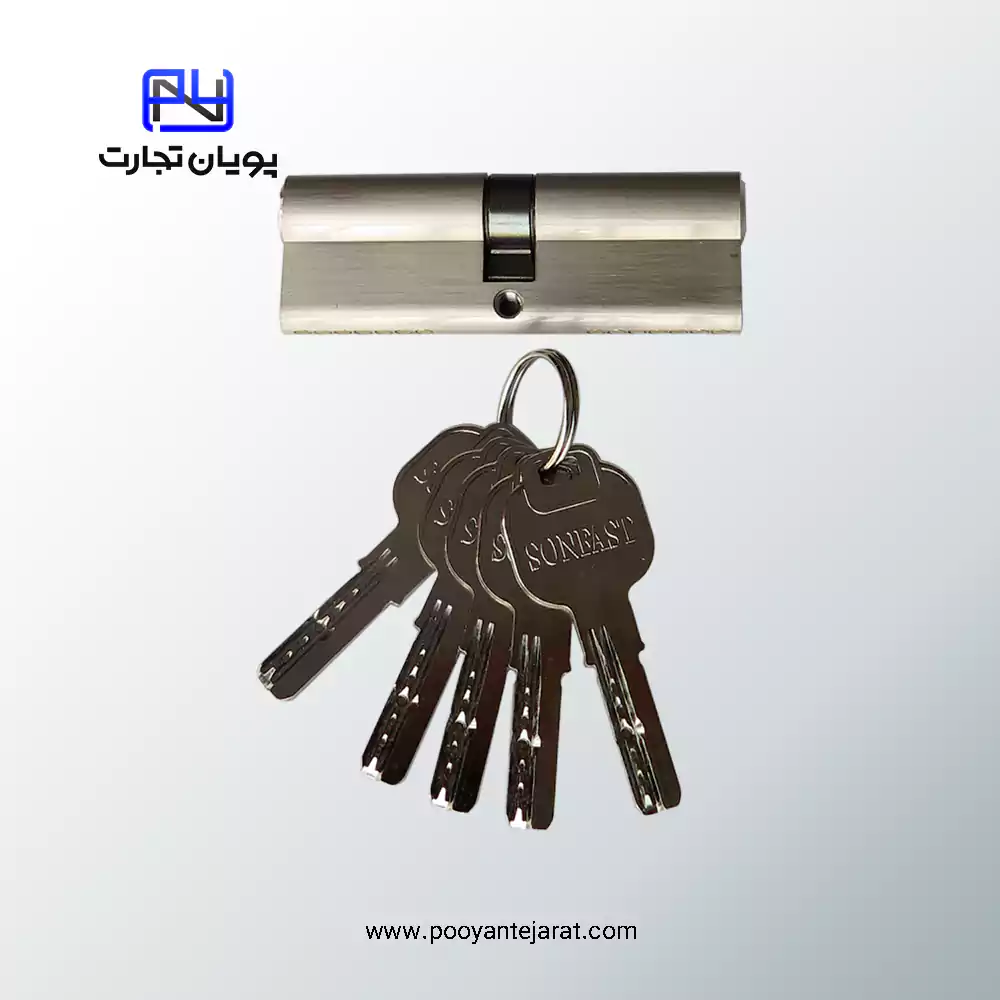 سیلندر سوئیچی وسط ۹ سانتی‌متری SONFAST درب UPVC