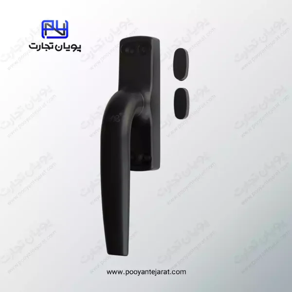 دستگیره تک زبانه کشویی پیچ از رو 033 مشکی YAER