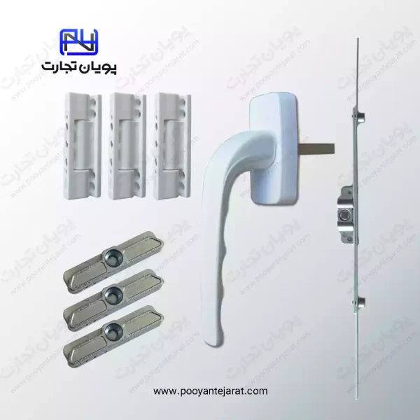 پکیج-یراق-پنجره-تک-حالته-upvc-عرض-75